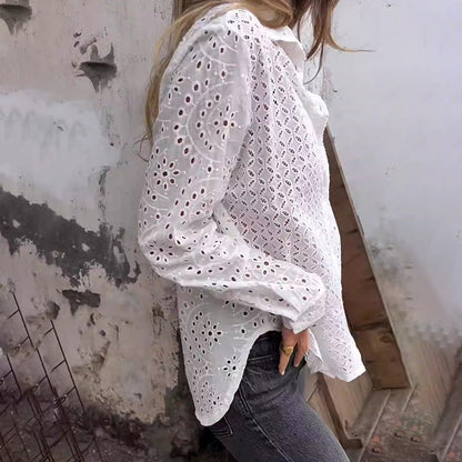 ✨2024 Nowości💕Krótka damska koszula damska