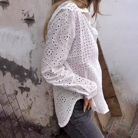 ✨2024 Nowości💕Krótka damska koszula damska