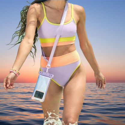 👙Komplet bikini z wysokim stanem