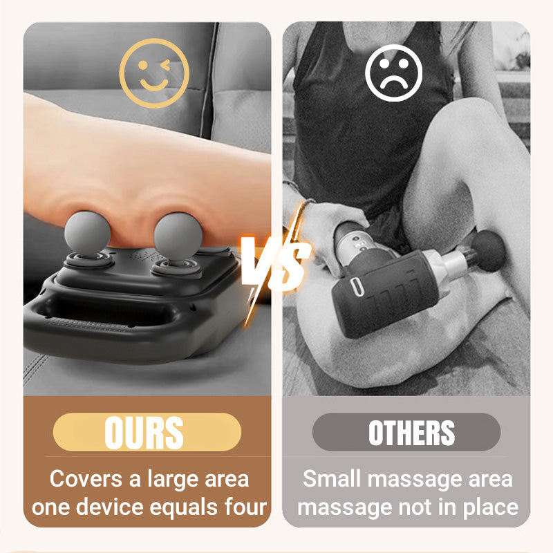 🏋️‍♂️ Urządzenie do masażu powięzi z 4 głowicami