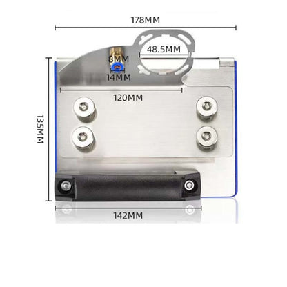 🔥Stojak szlifierki kątowej do cięcia płytek pod kątem 45°C