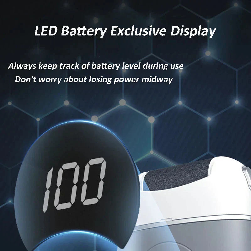 💥Nowa elektryczna polerka do stóp ładowana przez USB