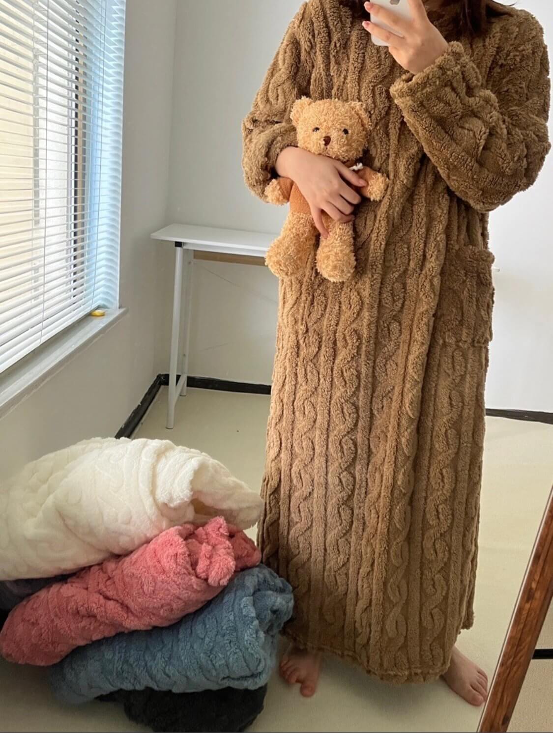 ❄️⏰Bielizna zimowa Coral Fleece