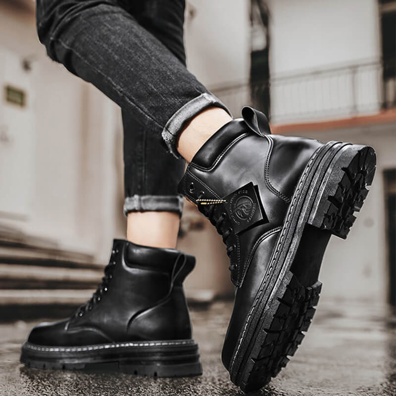 [Idealny prezent] Męskie klasyczne buty motocyklowe w stylu vintage