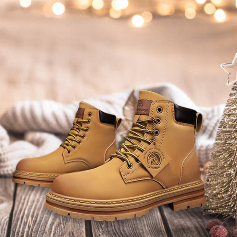 [Idealny prezent] Męskie klasyczne buty motocyklowe w stylu vintage