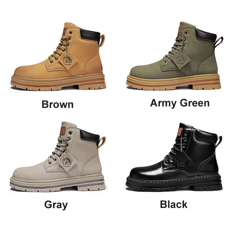 [Idealny prezent] Męskie klasyczne buty motocyklowe w stylu vintage