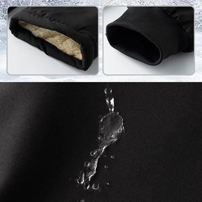 Wygodne spodnie męskie z pluszową podszewką