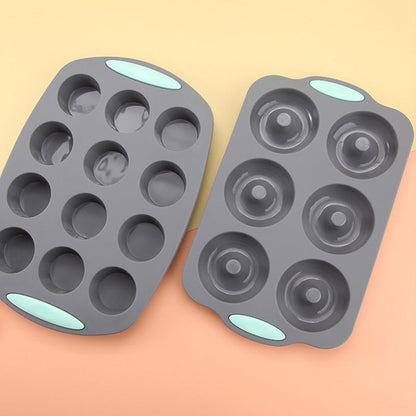 Zestaw silikonowych foremek do ciasta do łatwego pieczenia