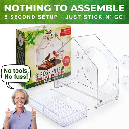 🐦👍👍👍Okienko karmnika dla ptaków🤩