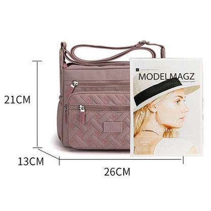 Damska modna, lekka, wodoodporna torba typu cross body