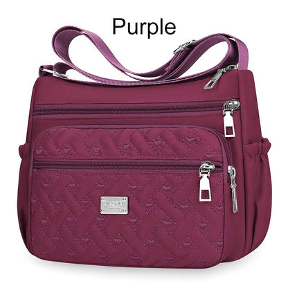 Damska modna, lekka, wodoodporna torba typu cross body