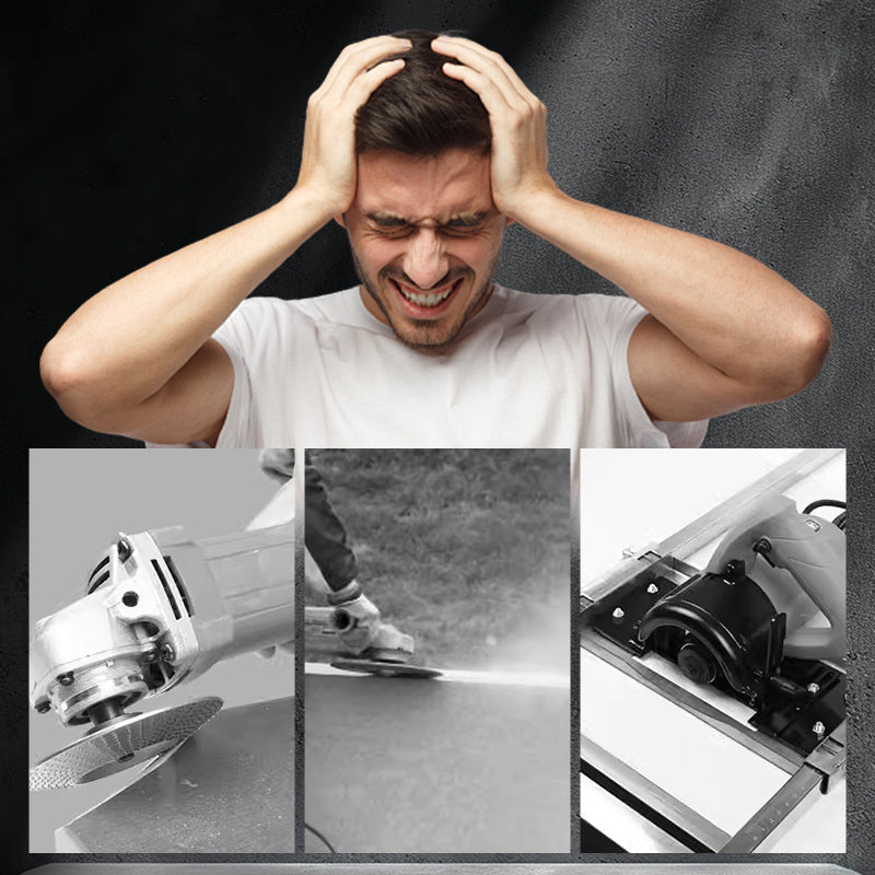 Stojak do szlifierki kątowej do cięcia płytek z fazką 45°