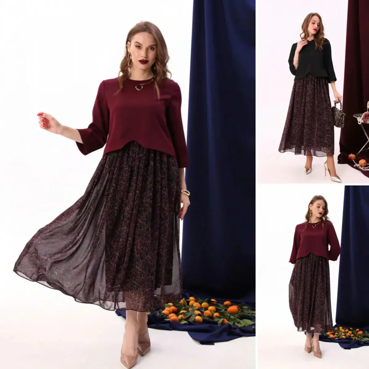 🔥Elegancka sukienka wysokiej jakości