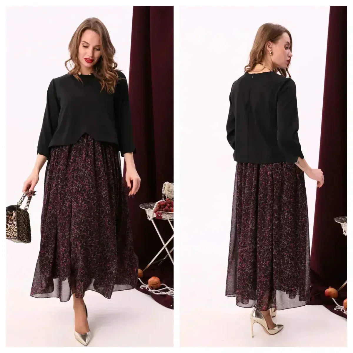 🔥Elegancka sukienka wysokiej jakości