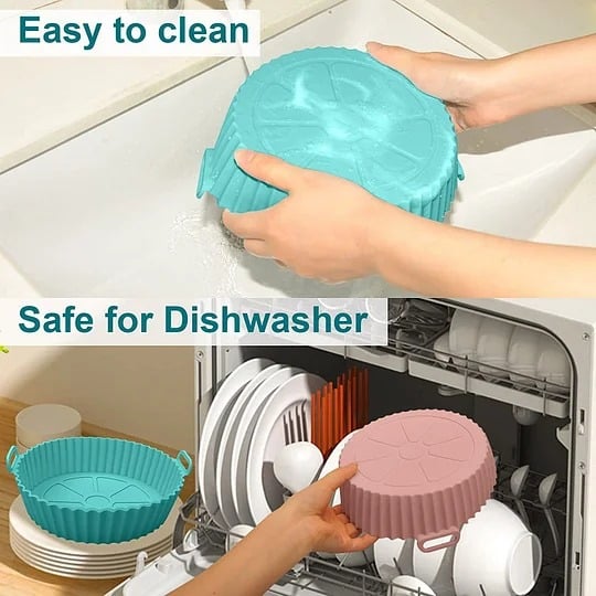 🔥Kup 1, drugi gratis!🔥 Silikonowa blacha do pieczenia do frytownicy powietrznej 🥘