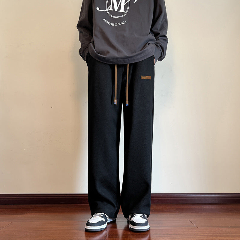 ✨Nowości na wiosnę✨ Casualowe proste spodnie z dzianiny