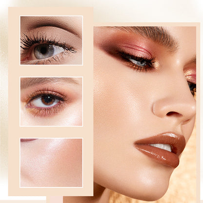 💗Kup 1, a 2 dostaniesz gratis💗Perłowy matowy wielokolorowy rozmazany cień do powiek w kredce