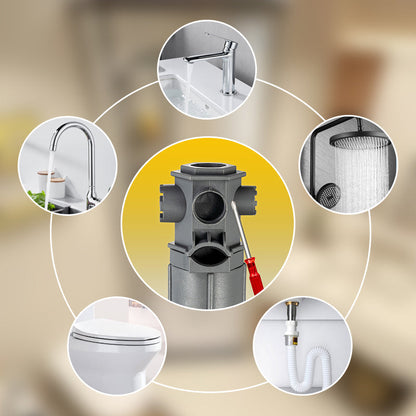 Zestaw kluczy do rur typu „wszystko w jednym” do kranu