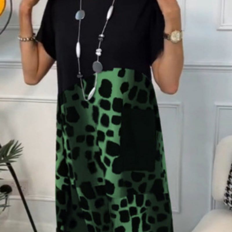 2025 Nowe sukienki z nadrukiem na wiosnę/lato