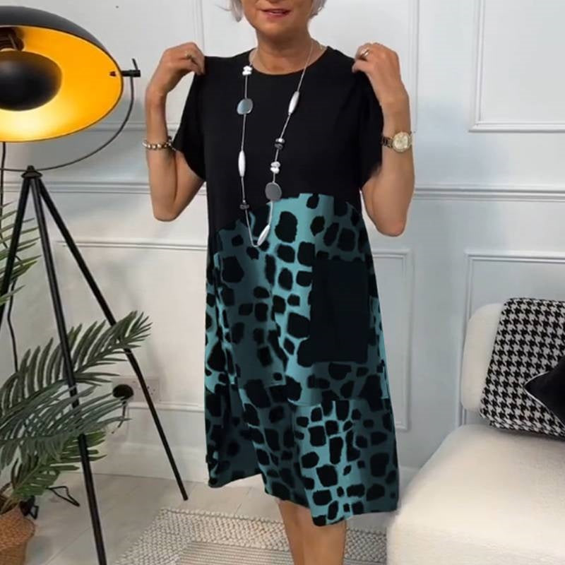 2025 Nowe sukienki z nadrukiem na wiosnę/lato