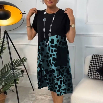 2025 Nowe sukienki z nadrukiem na wiosnę/lato