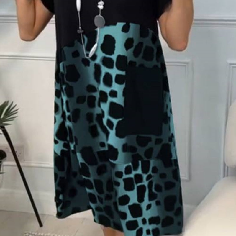 2025 Nowe sukienki z nadrukiem na wiosnę/lato