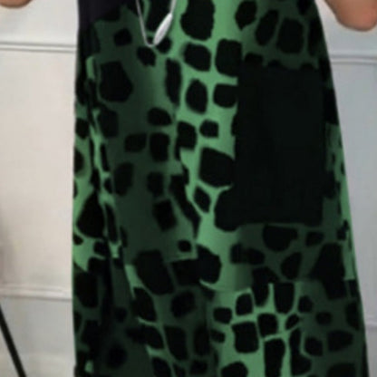 2025 Nowe sukienki z nadrukiem na wiosnę/lato