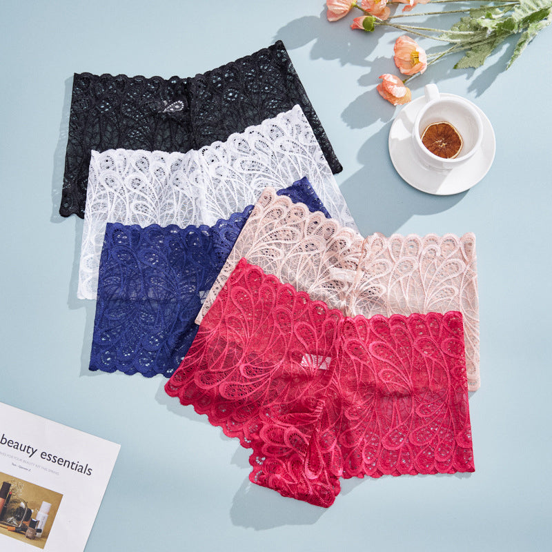 Damskie seksowne koronkowe majtki z wysokim stanem【💥 Kup 1, a 2 dostaniesz gratis】