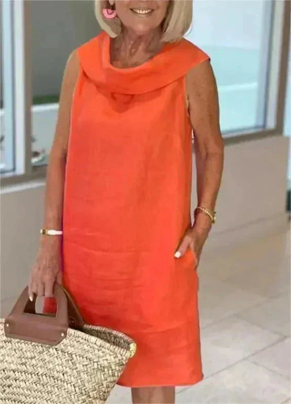 💖Limitowana wyprzedaż 49% TANIEJ💖Letnia sukienka z kołnierzykiem z falbanką