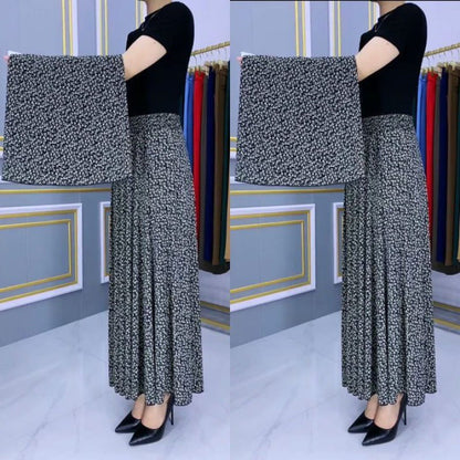 🌸Obcisła plisowana spódnica w stylu slim