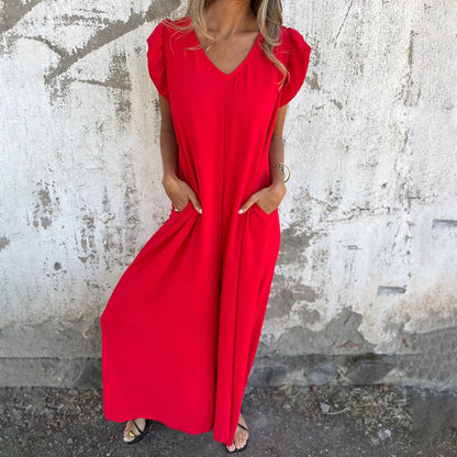 ✨ Nowa sukienka damska z dekoltem w serek i nadrukiem w panterkę na rok 2025