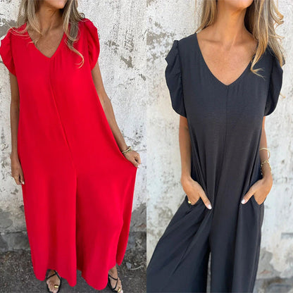 ✨ Nowa sukienka damska z dekoltem w serek i nadrukiem w panterkę na rok 2025