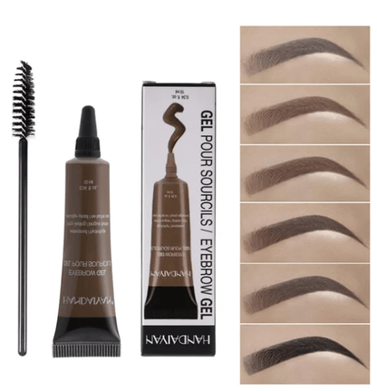 ✨ KUP 2, DOSTAŃ 1 GRATIS! 💕 Profesjonalny Wodoodporny Żel do Brwi z Kolorem – Naturalny Wygląd, Długotrwały i Odporny na Rozmazywanie ✨