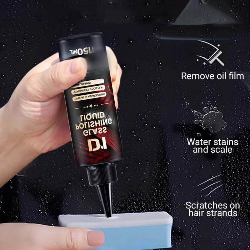 🚘Płyn polerujący i pielęgnacyjny do usuwania rys z szyb samochodowych💦