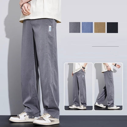 ⏳（M-3XL)🔥Swobodne, modne jeansy z prostą nogawką👖 Dostępne w 4 kolorach.