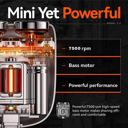 ✨2025 Ulepszona mini maszynka do golenia USB dla mężczyzn