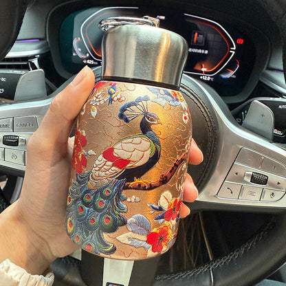 Stylowa i przenośna butelka na wodę z izolacją