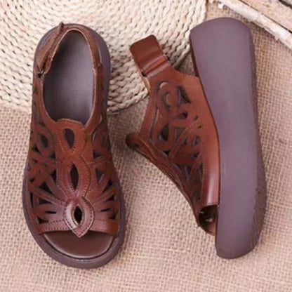 Damskie lekkie sandały casualowe retro