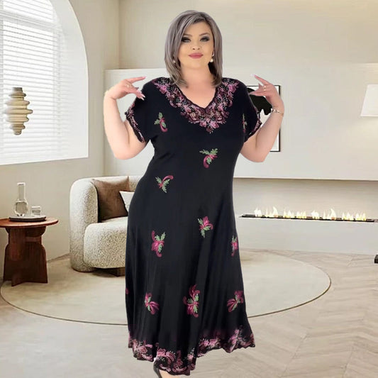 🌺Sukienka z dekoltem w serek dla kobiet