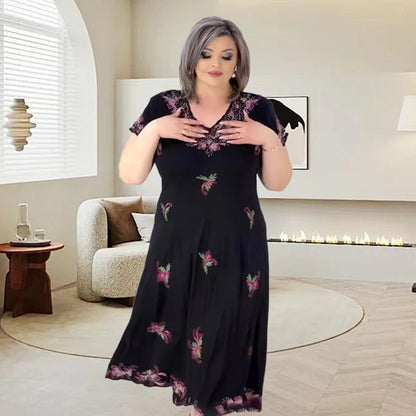 🌺Sukienka z dekoltem w serek dla kobiet