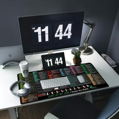 🔥 Odporna na plamy, antypoślizgowa mata na biurko do biura 🧠💻