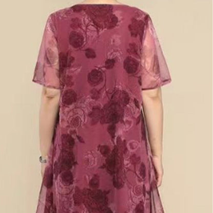 🌺Eleganckie, luźne sukienki z szyfonu w dużych rozmiarach