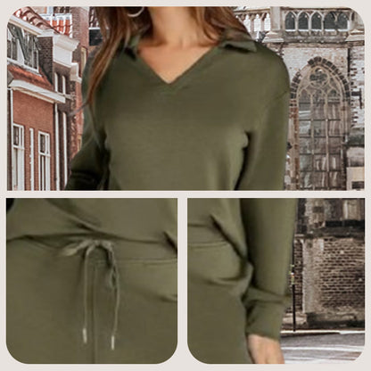 💕Damski 2-częściowy zestaw wypoczynkowy z długimi rękawami