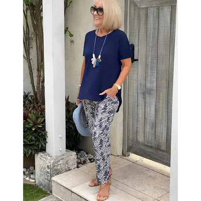 Damski dwuczęściowy zestaw na co dzień