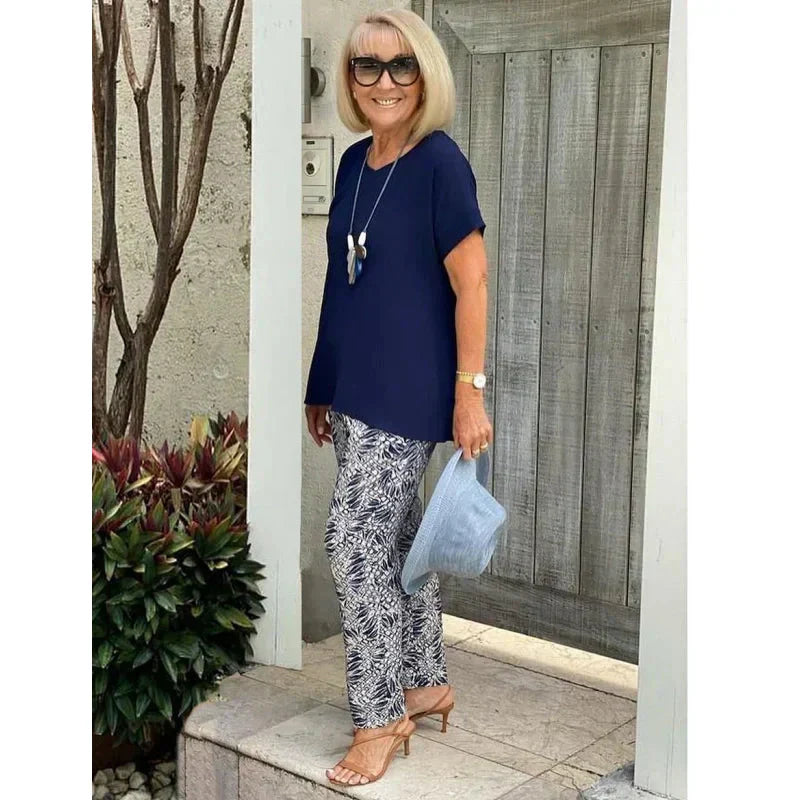 Damski dwuczęściowy zestaw na co dzień