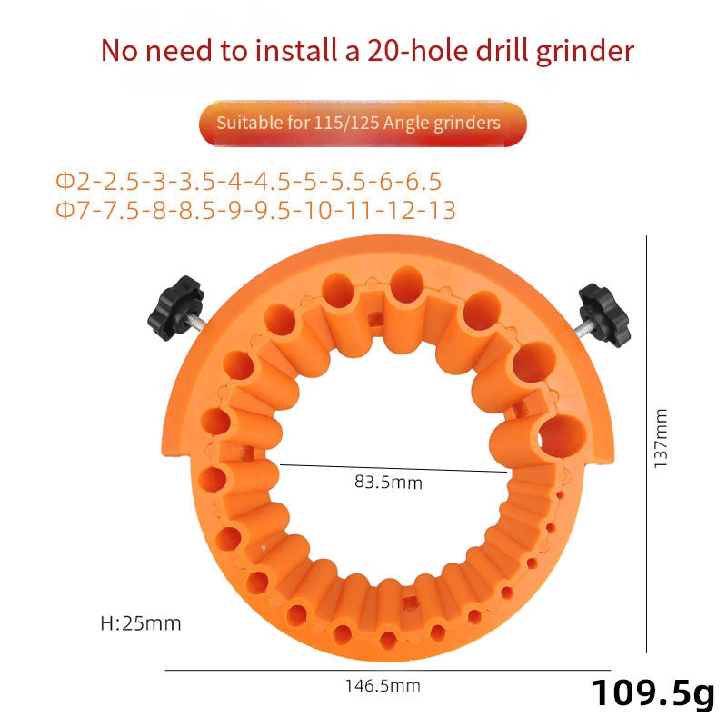 🔥 Wielofunkcyjna ostrzałka do wierteł do szlifierek kątowych