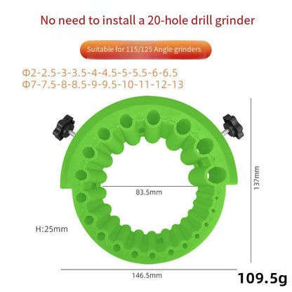 🔥 Wielofunkcyjna ostrzałka do wierteł do szlifierek kątowych