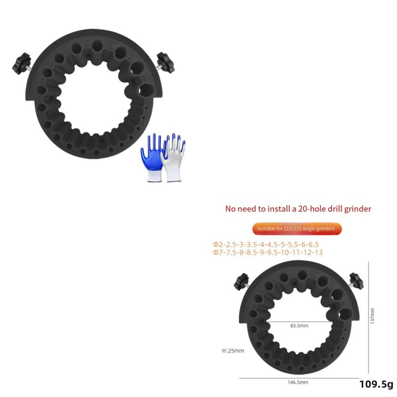 🔥 Wielofunkcyjna ostrzałka do wierteł do szlifierek kątowych