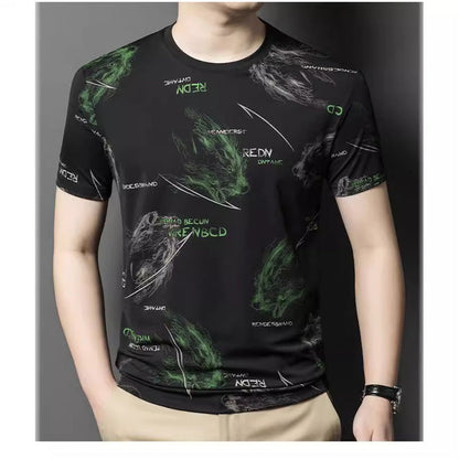 Męska modna, casualowa koszulka