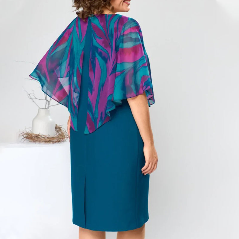 💝Elegancka damska sukienka z szyfonu